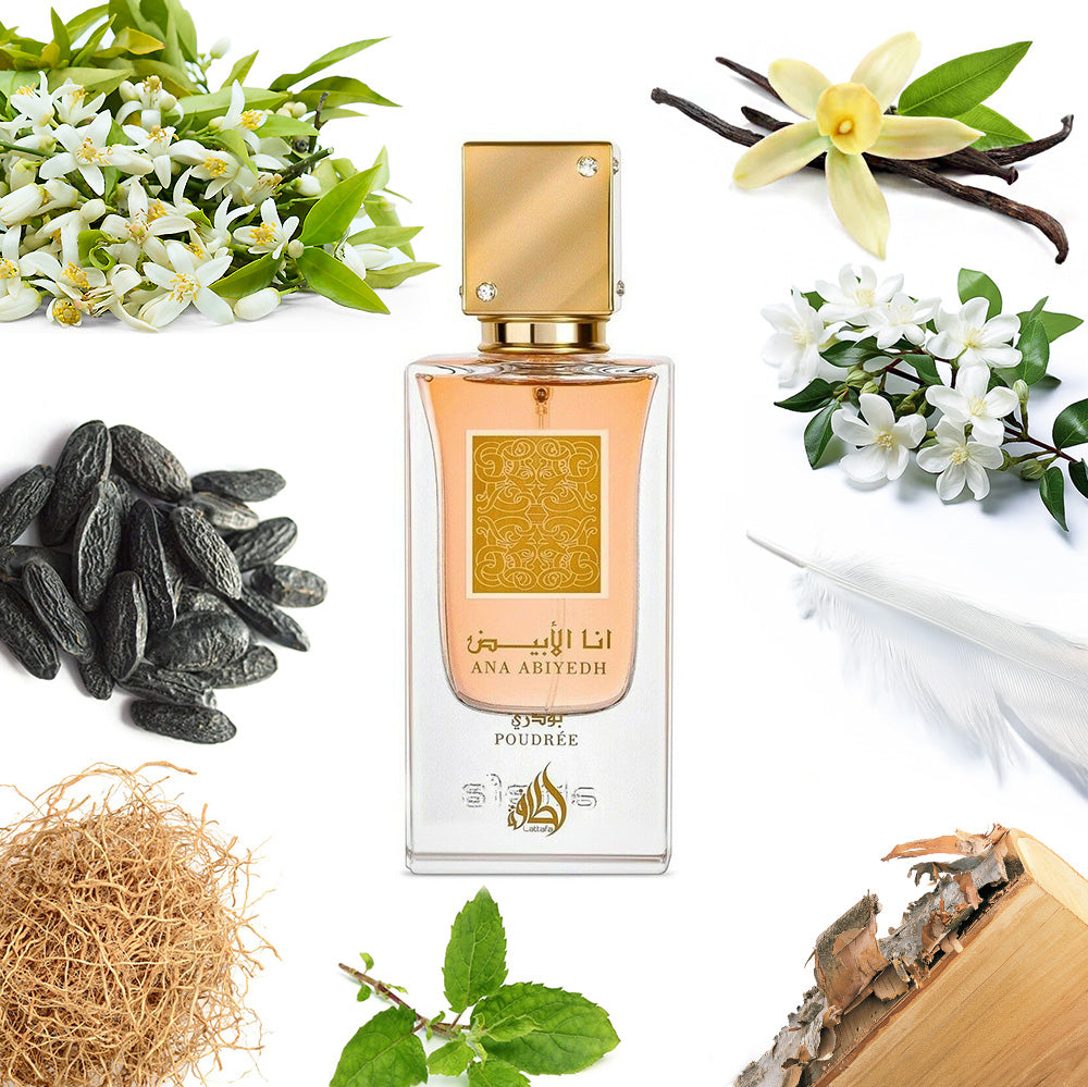Lattafa Perfumes Ana Abiyedh Poudree