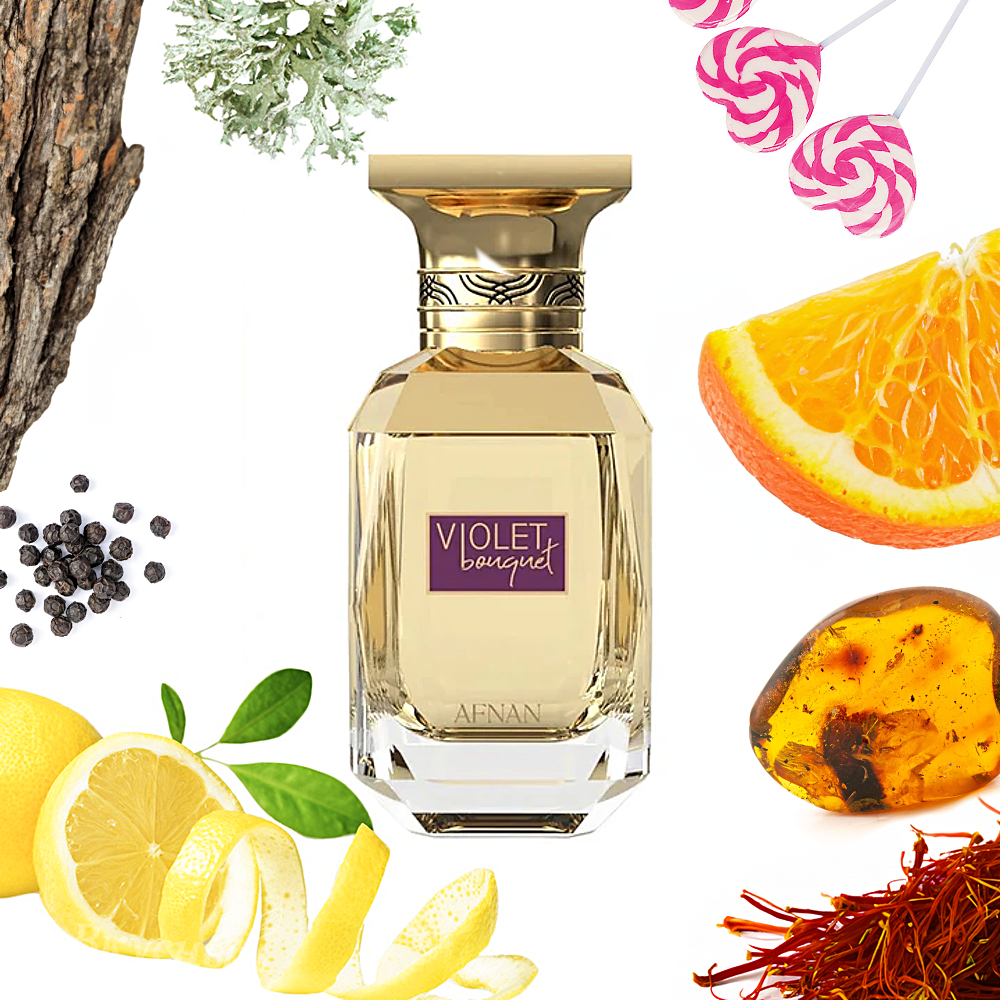 Afnan Violet Bouquet – Olena's Aroma Shop Afnan Violet Bouquet – Olena's Aroma Shop