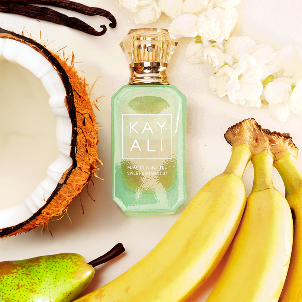 Kayali Maui in a Bottle Sweet Banana 37 Sample & Decant | Tropical Kayali Maui in a Bottle Sweet Banana 37 Sample & Decant | Tropical