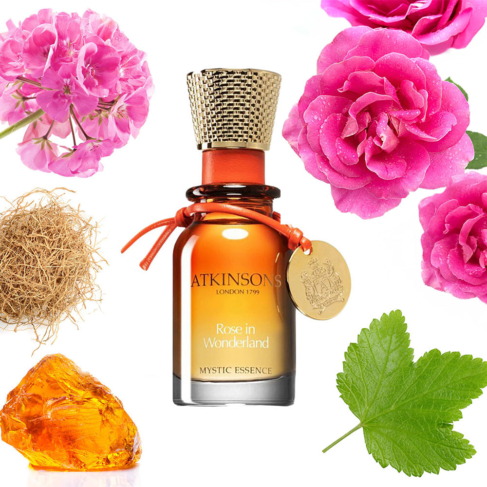 Atkinsons Rose In Wonderland Alcohol-free Perfume Extrait Oil 1 ml sample
