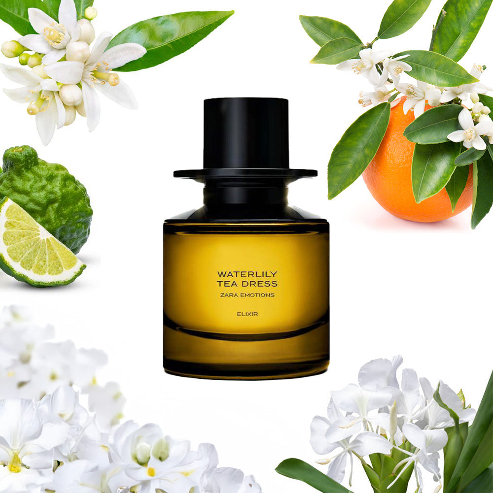 Zara Waterlily Tea Dress Elixir Parfum (Collaboration with Jo Malone)