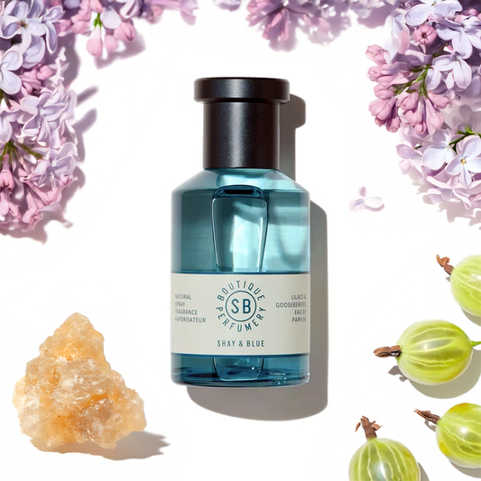 Shay & Blue London Lilacs & Gooseberries